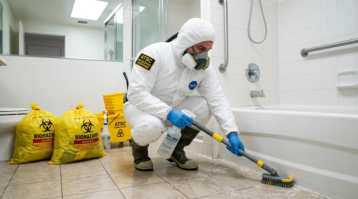 Decontamination equipment deployed for Blood Cleanup in Gramercy Park